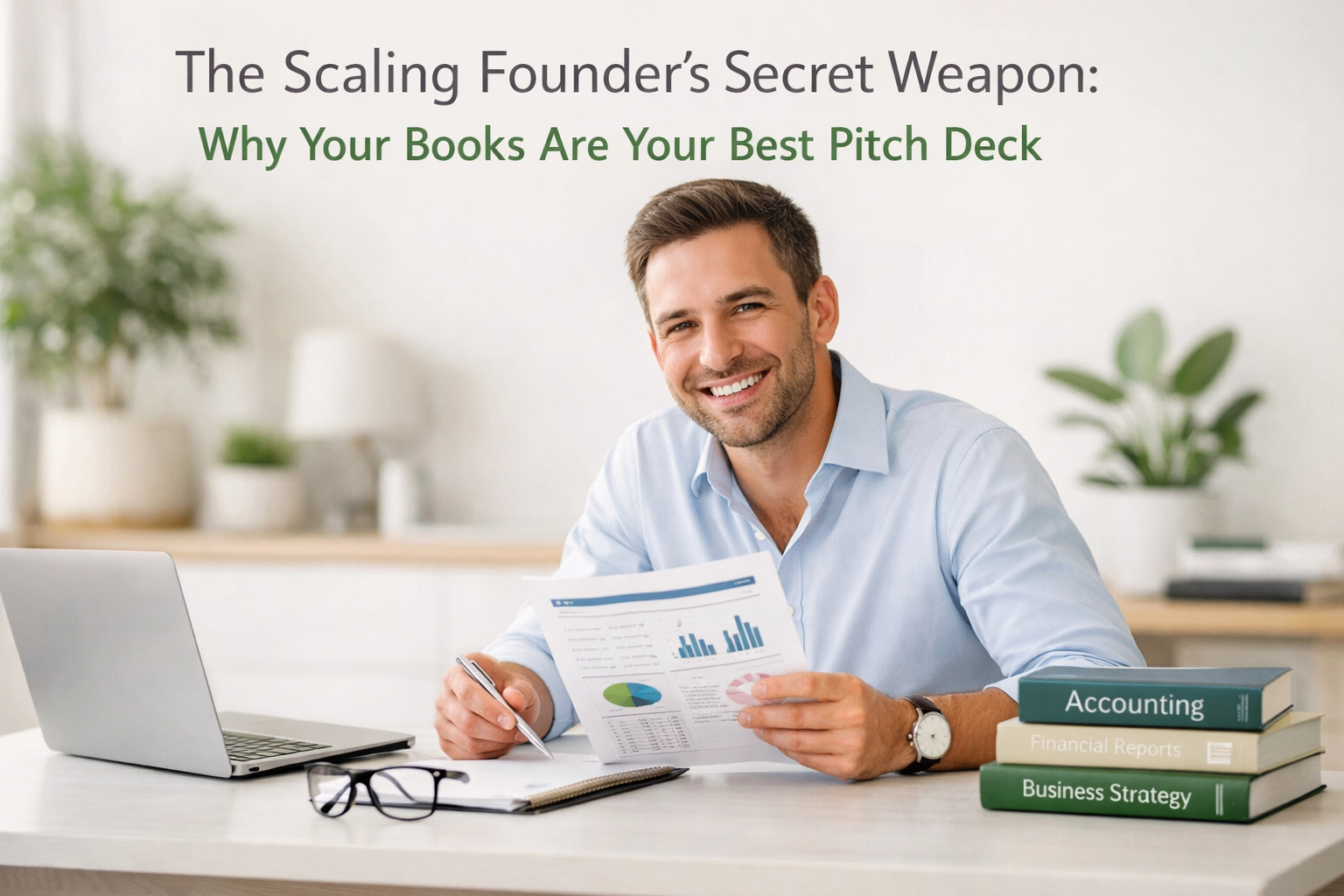 [HERO] The Scaling Founder’s Secret Weapon: Why Your Books Are Your Best Pitch Deck