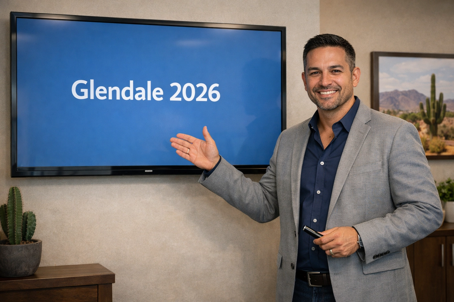 Andrew Texidor presenting a Glendale 2026 housing market strategy Andrew Texidor presenting a Glendale 2026 housing market strategy