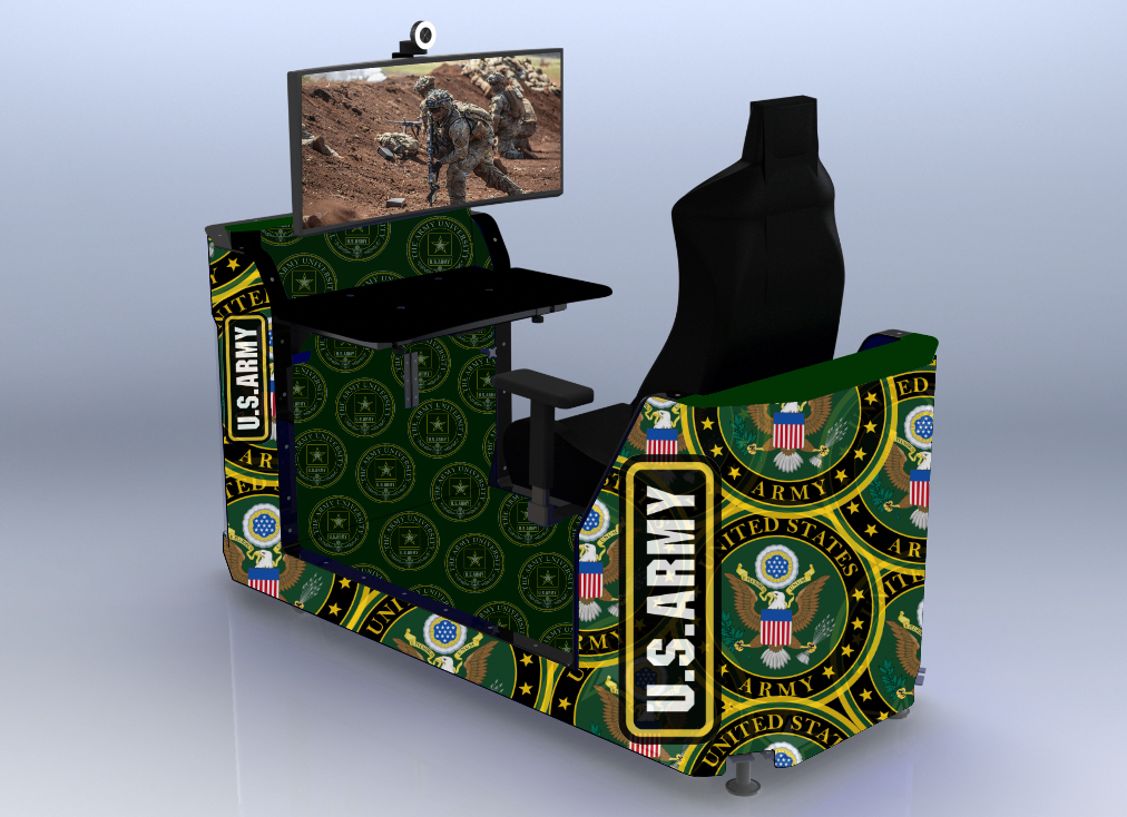 U.S. Army Esports Simulation Pod