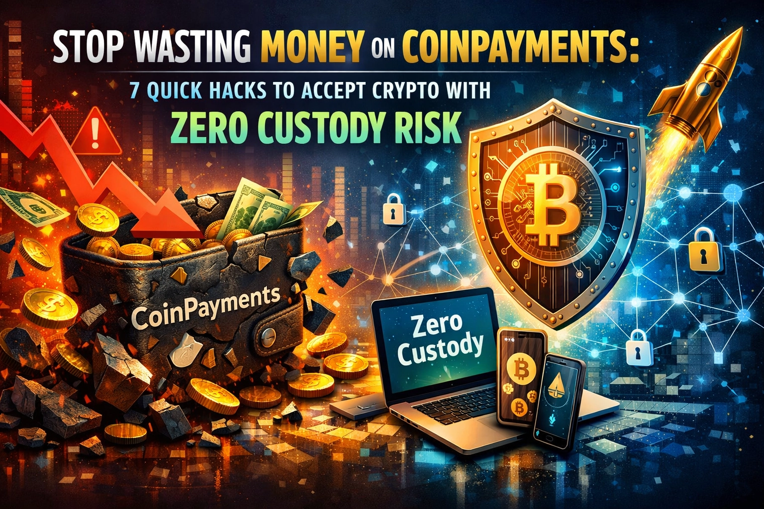 [HERO] Stop Wasting Money on CoinPayments: 7 Quick Hacks to Accept Crypto with Zero Custody Risk