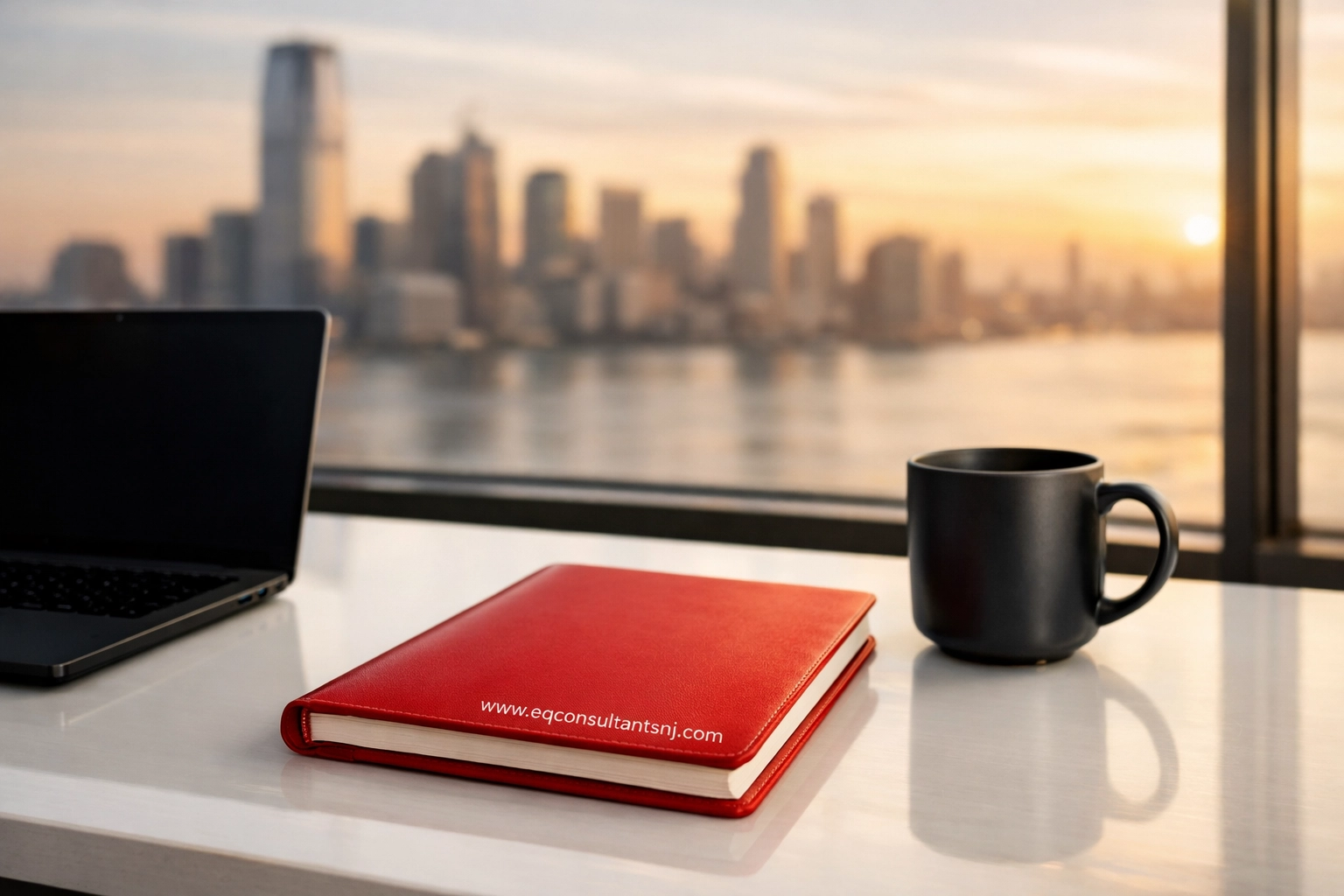 Organized NJ office workspace symbolizing a fresh start through professional NJ bookkeeping cleanup services.