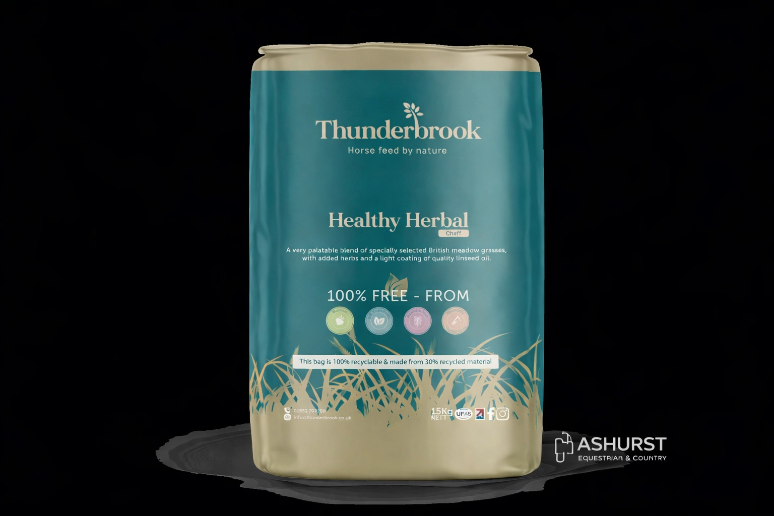 Thunderbrook Healthy Herbal Chaff 15kg