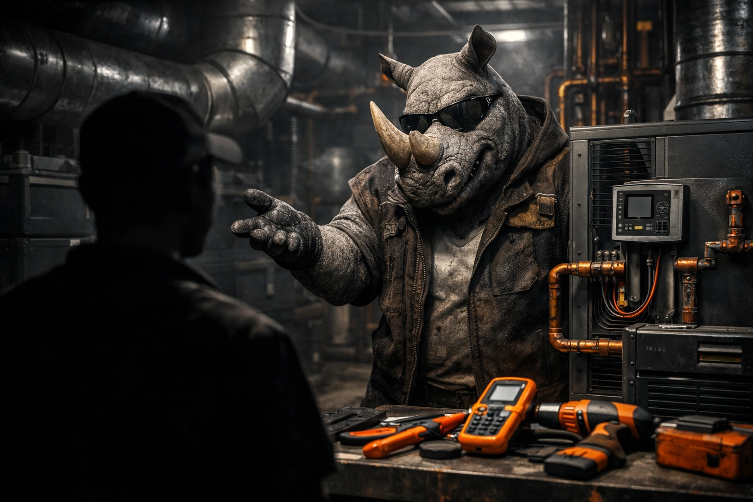 HVAC mentorship and hands-on training for the next generation of skilled trade professionals.