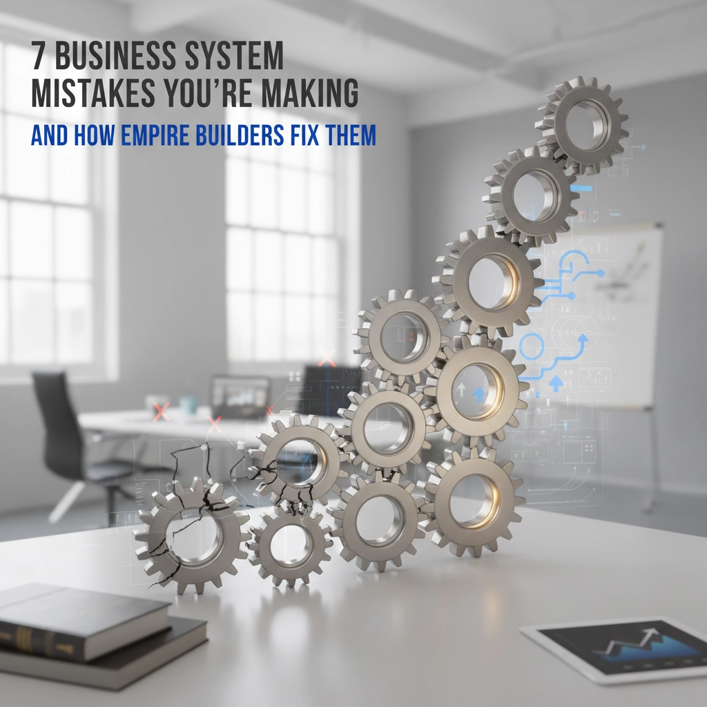 7 Business System Mistakes You&#39;re Making (And How Empire Builders Fix Them)