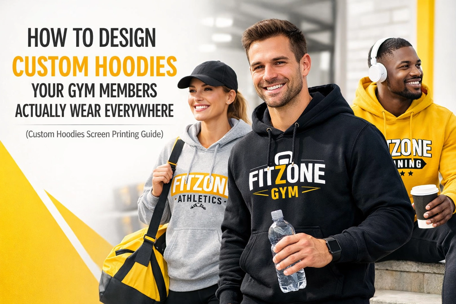 [HERO] How to Design Custom Hoodies Your Gym Members Actually Wear Everywhere (Custom Hoodies Screen Printing Guide)