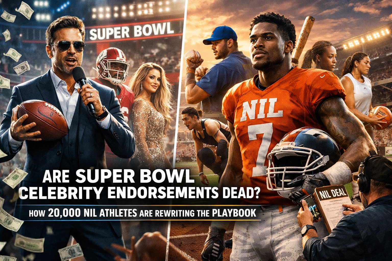 [HERO] Are Super Bowl Celebrity Endorsements Dead? How 20,000 NIL Athletes Are Rewriting the Playback