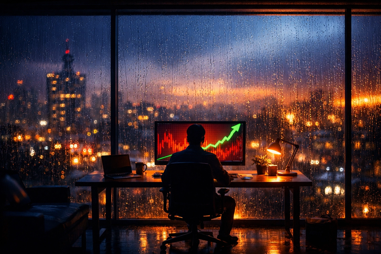 Indian founder at a Bangalore office desk tracking growth for an Indian unicorn 2026 journey.