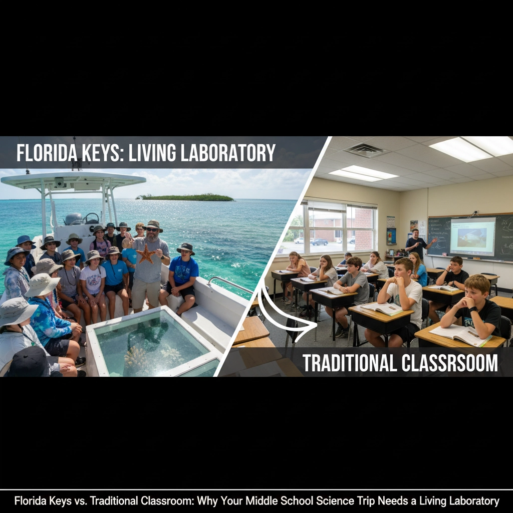Florida Keys vs. Traditional Classroom: Why Your Middle School Science Trip Needs a Living Laboratory