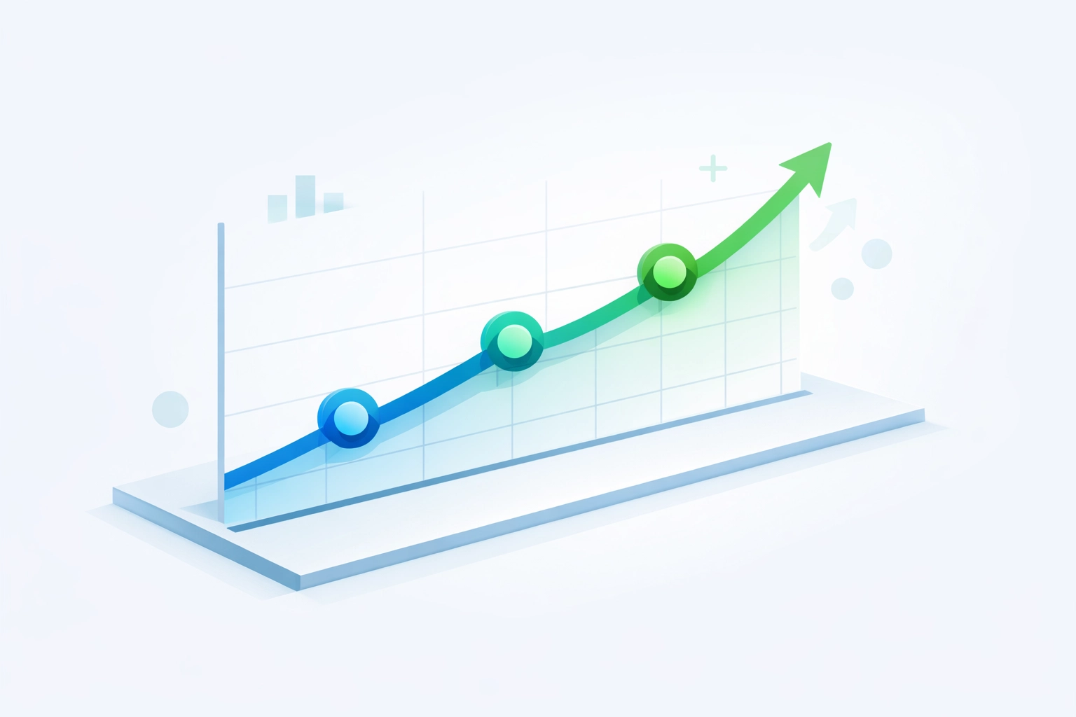Conversion rate growth chart showing rehab website design ROI and revenue increase potential
