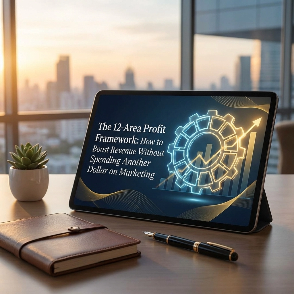 The 12-Area Profit Framework: How to Boost Revenue Without Spending Another Dollar on Marketing