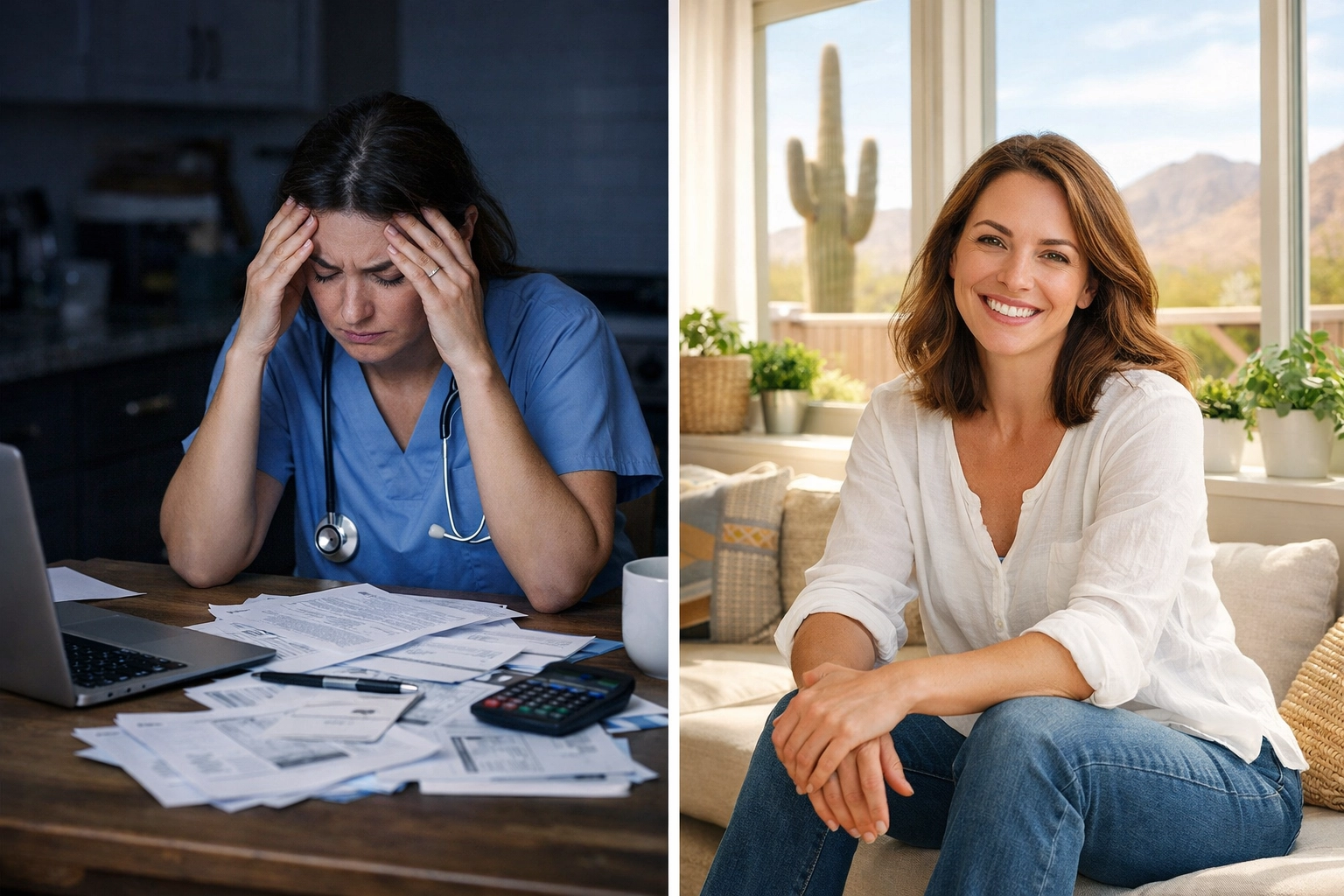 Healthcare worker finding housing stability and peace in affordable Arizona home