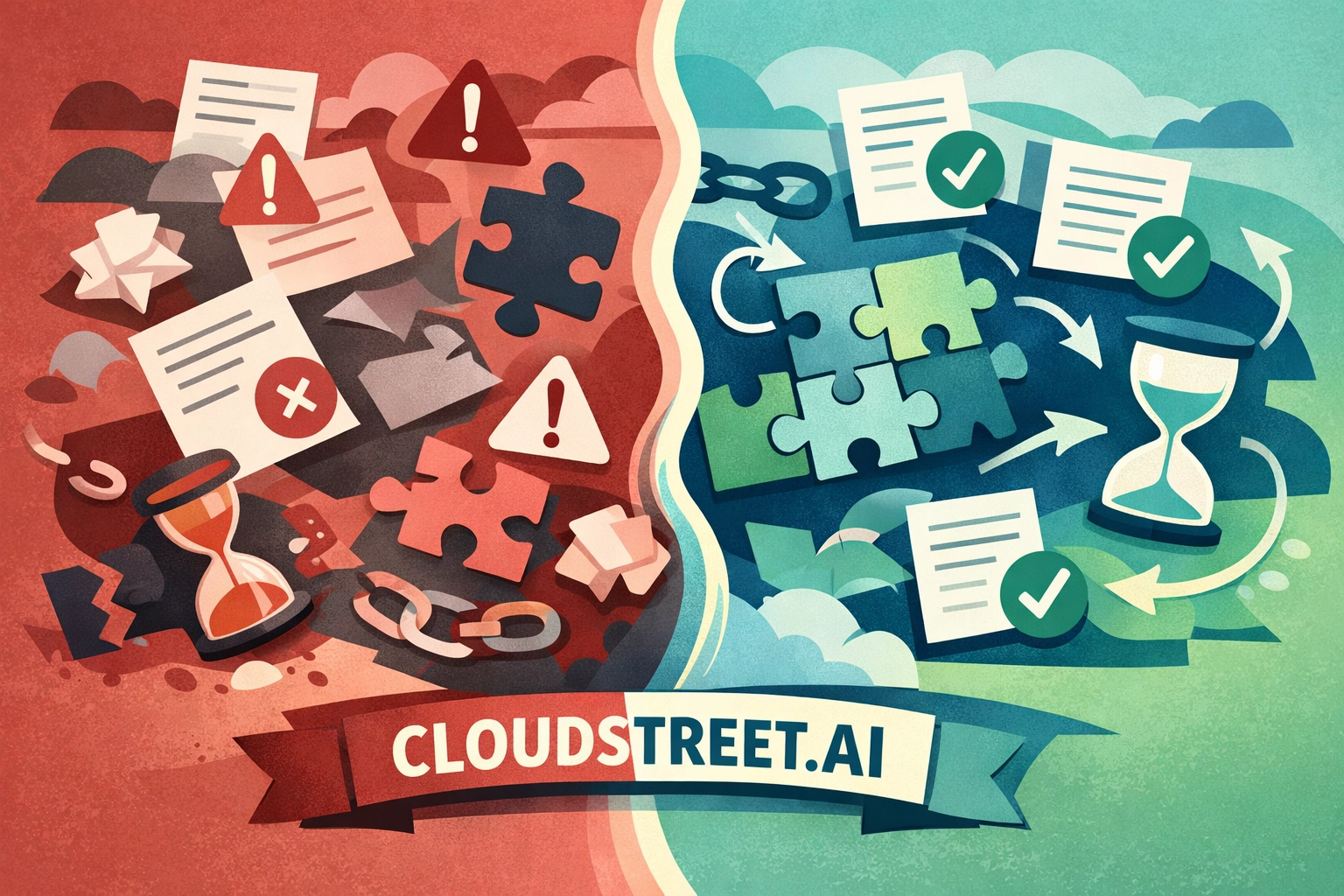 Before and after transformation of manufacturing operations through system integration