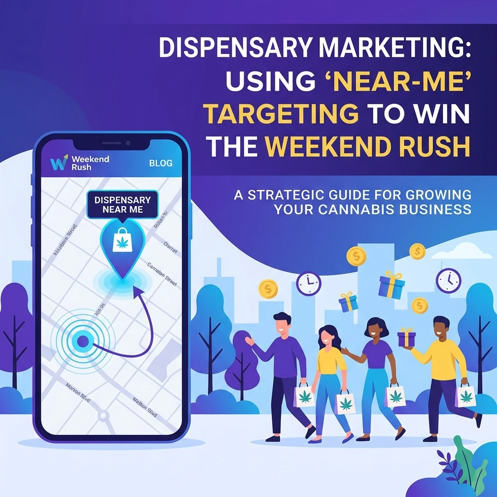 [HERO] Dispensary Marketing: Using 'Near-Me' Targeting to Win the Weekend Rush