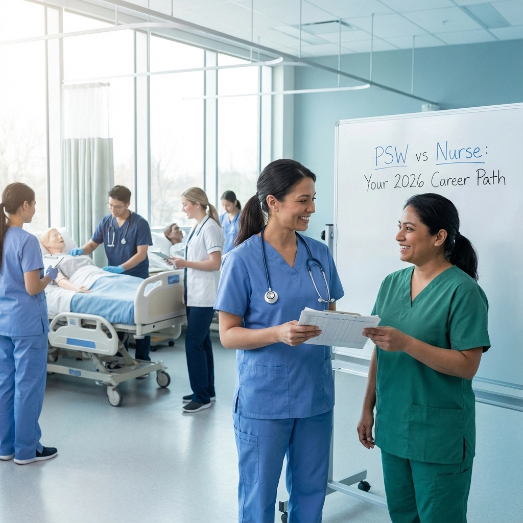 PSW vs Nurse: Which Healthcare Career Path Will Change Your Life in 2026?