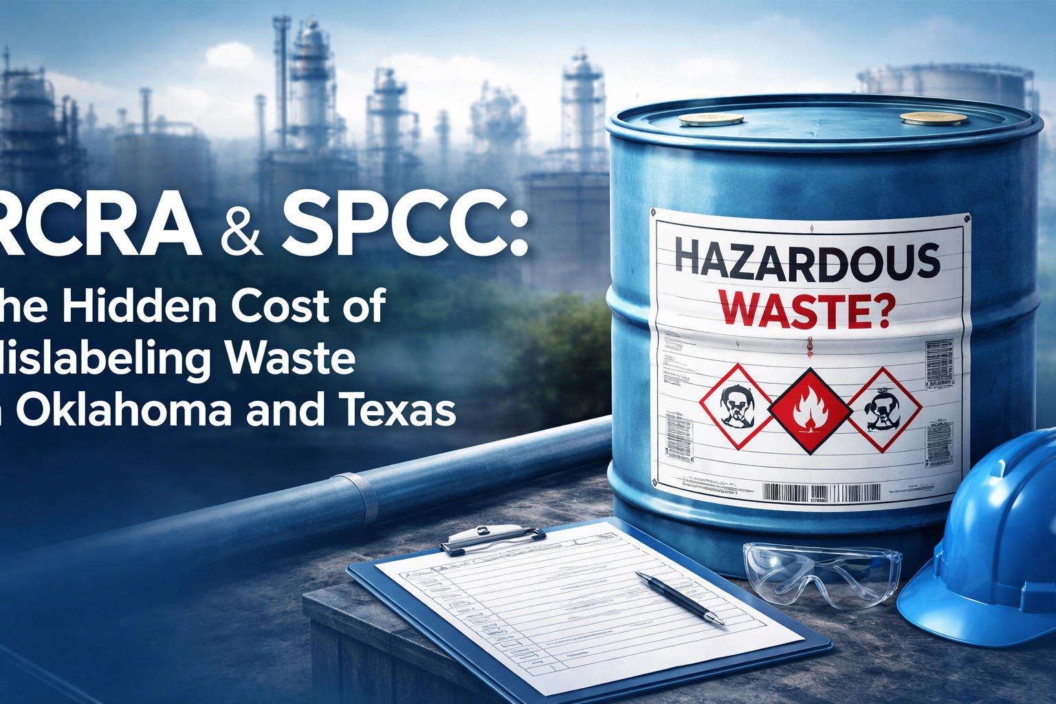 [HERO] RCRA & SPCC: The Hidden Cost of Mislabeling Waste in Oklahoma and Texas