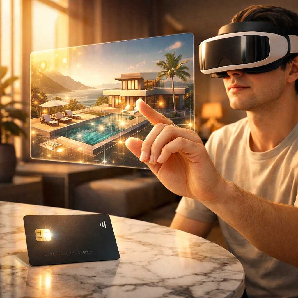 Metaverse shopping with LUSD stablecoin and a Larecoin payment card for seamless virtual to real-world transactions.