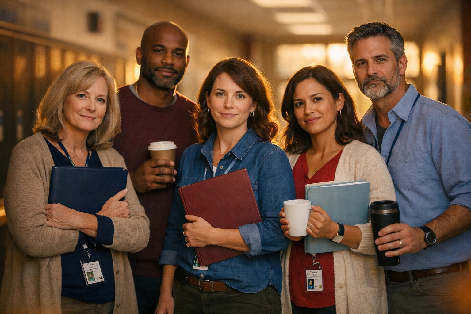 Peoria teachers supporting each other during school district changes and transitions