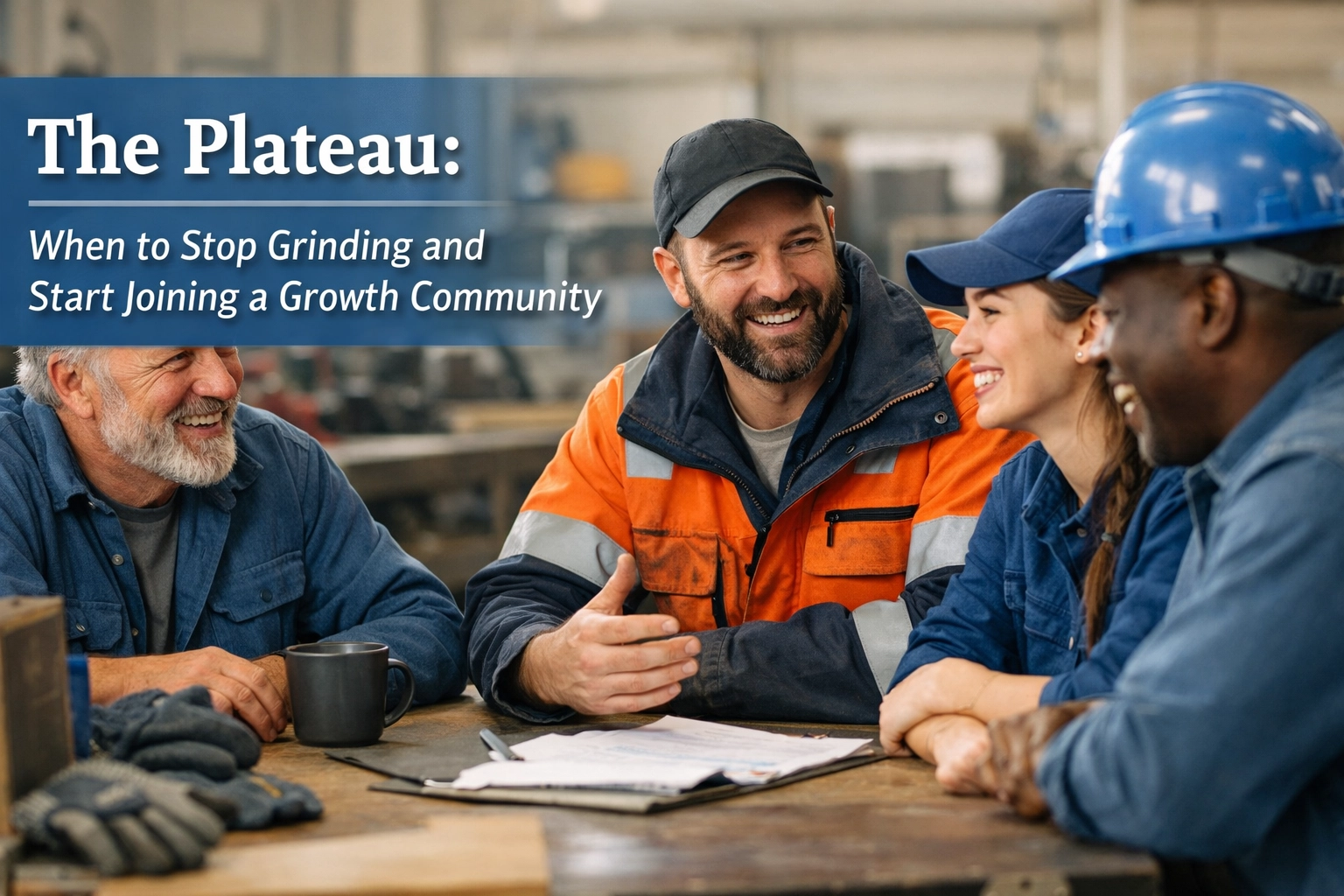 The Plateau: When to Stop Grinding and Start Joining a Growth Community
