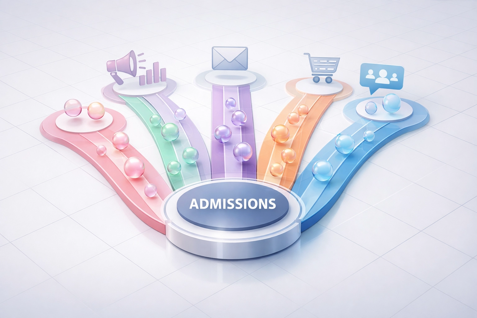 Multiple marketing channels converging to drive rehab admissions and patient conversions