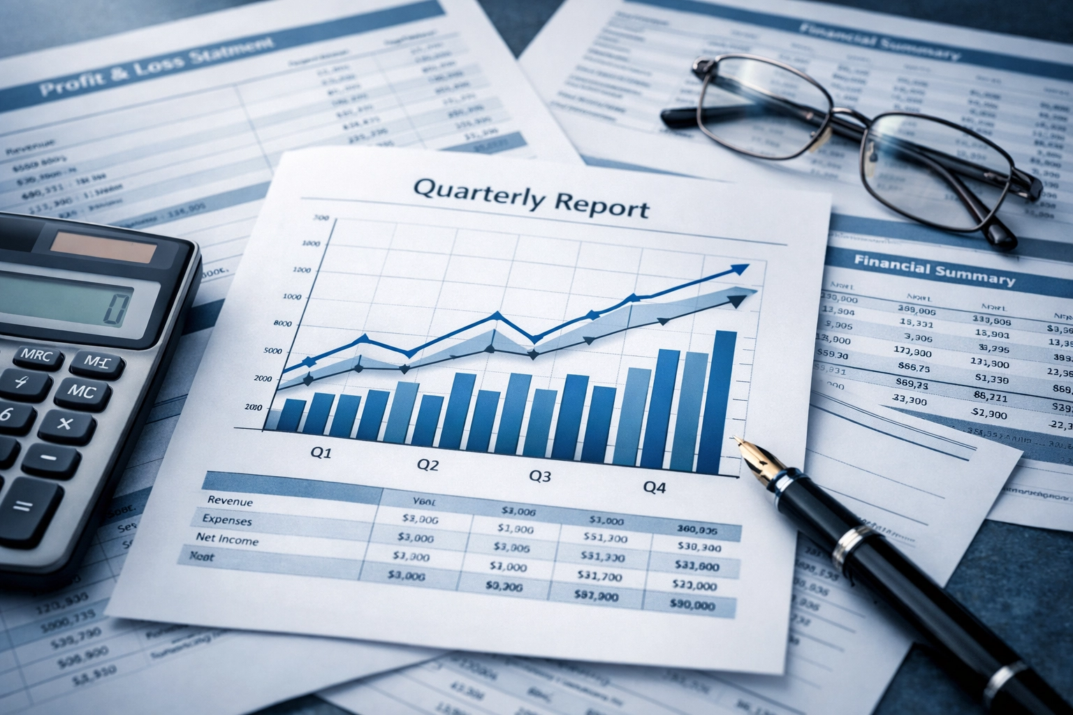Business financial statements and reports reviewed during North Carolina business valuation