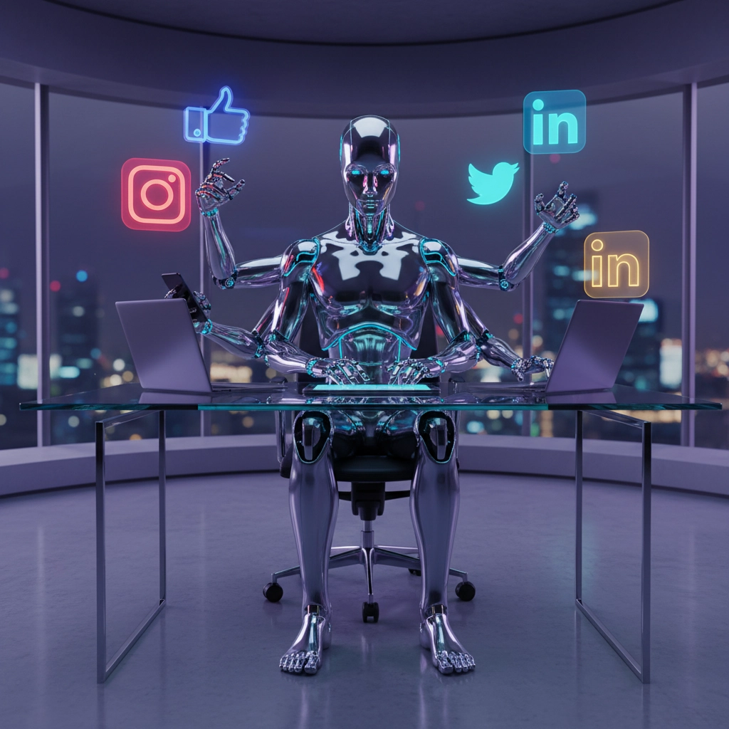 Automate Your Social Media: How an AI Social Media Manager Can Grow Your Brand 24/7 image_1