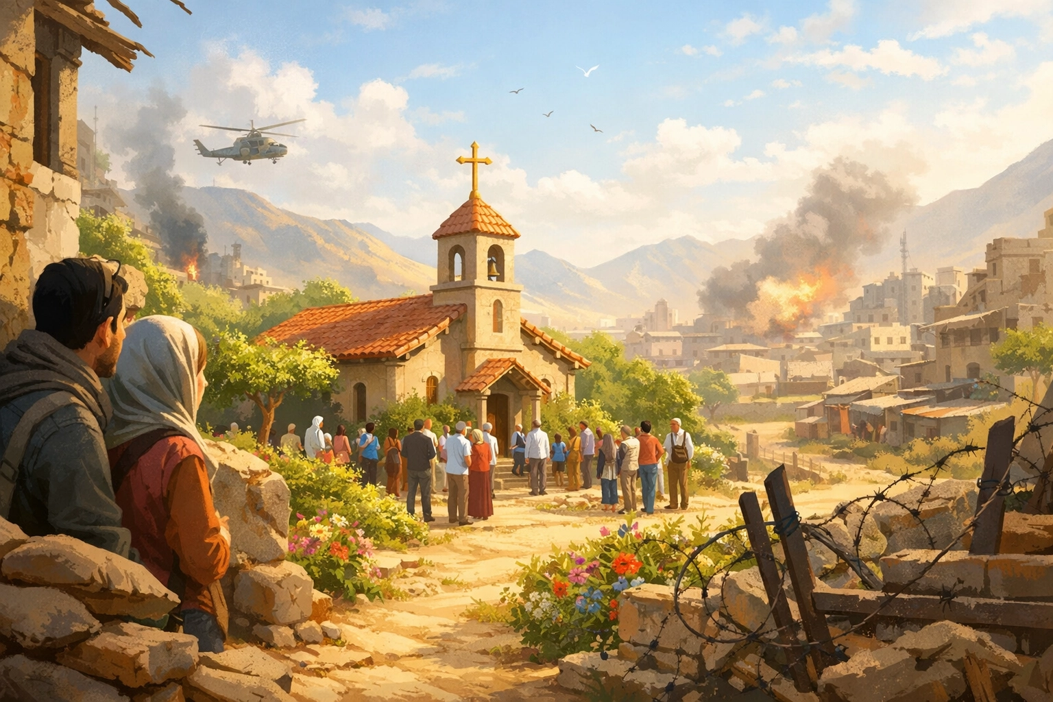 [HERO] The Hidden Sanctuary: Finding Faith and Community in Unsafe Regions