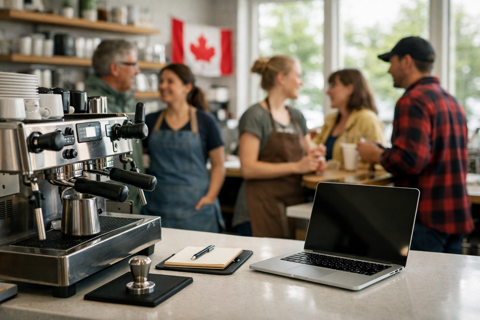 Small business combining equipment assets with daily operations funded by strategic financing