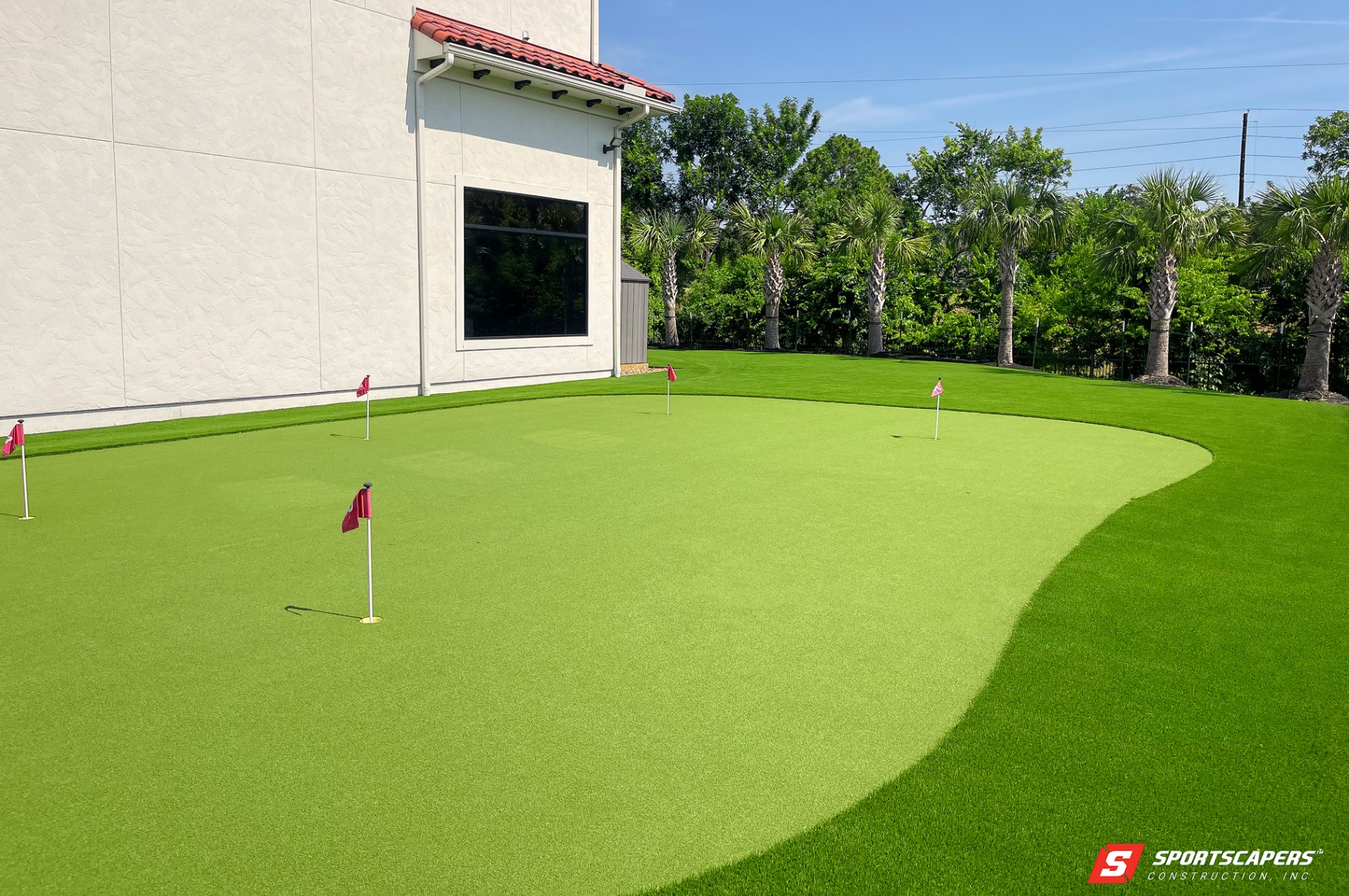 Residential Putting Green Installation