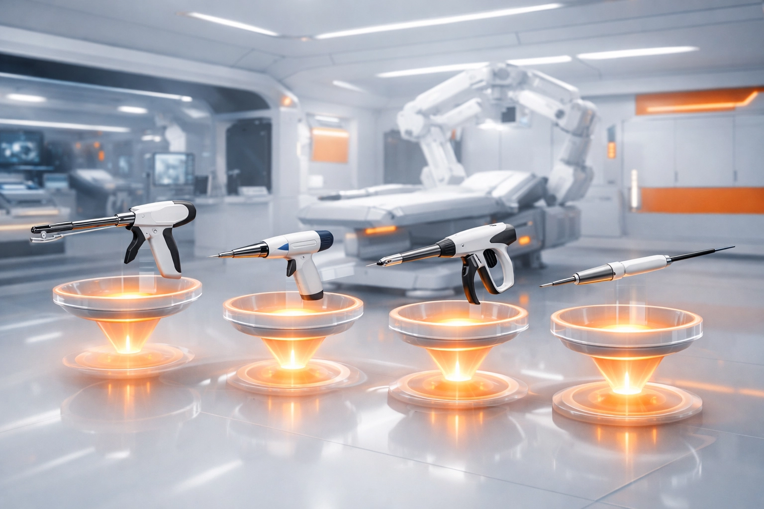 	Premium surgical stapling systems and advanced energy devices like LigaSure and Harmonic scalpel showcased for smarter sourcing.