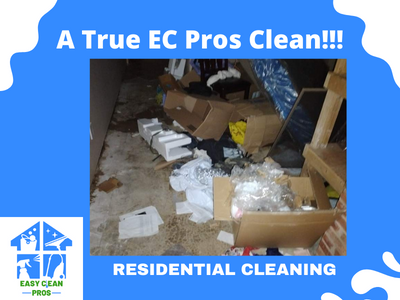 Cluttered Residential Area Cleaning