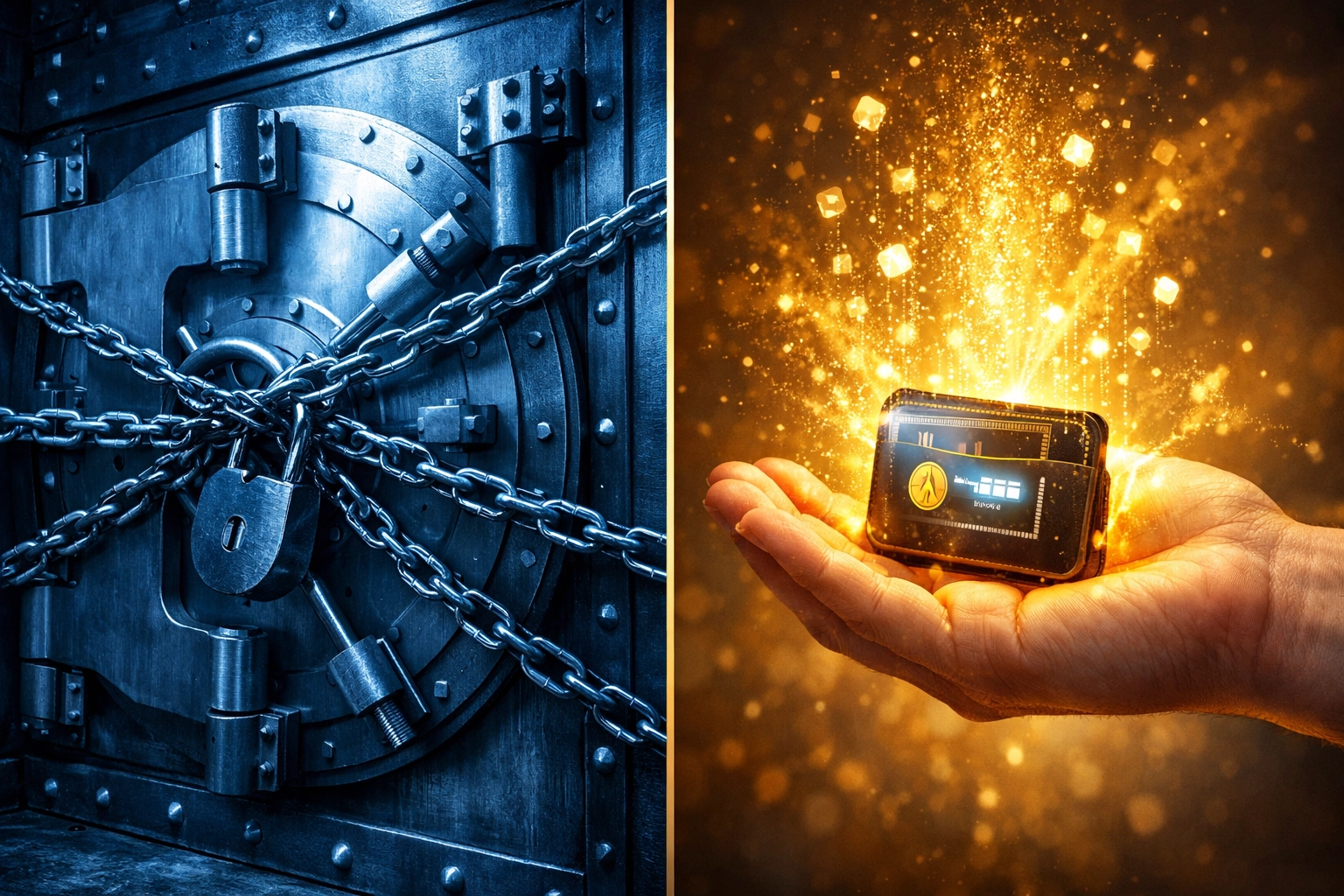 Self-custody crypto wallet vs custodial payment system comparison for merchant financial control