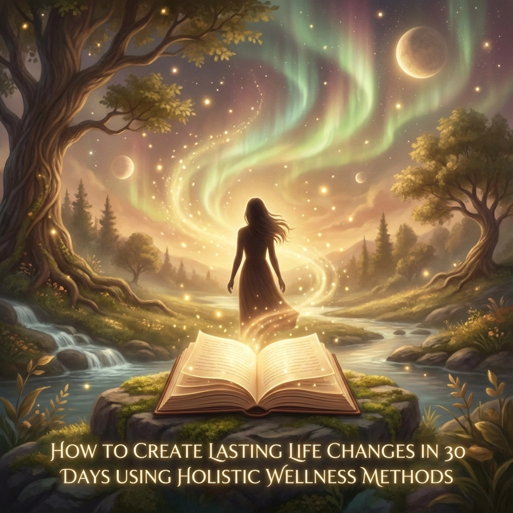 How to Create Lasting Life Changes in 30 Days Using Holistic Wellness Methods