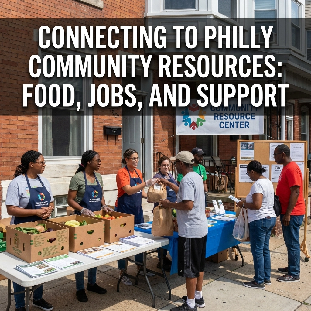 Connecting to Philly Community Resources: Food, Jobs, and Support