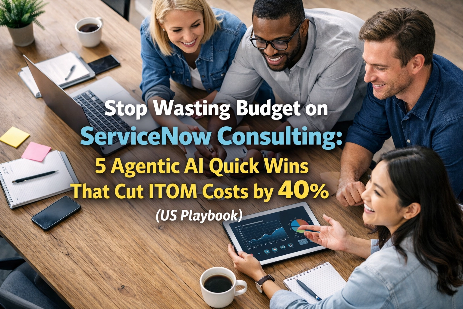[HERO] Stop Wasting Budget on ServiceNow Consulting: 5 Agentic AI Quick Wins That Cut ITOM Costs by 40% (US Playbook)