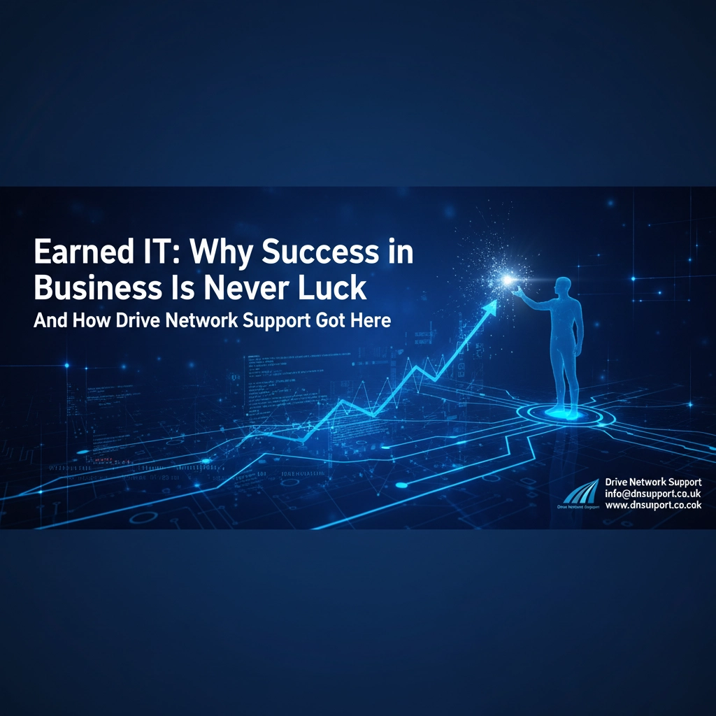 Earned IT: Why Success in Business Is Never Luck (And How Drive Network Support Got Here)