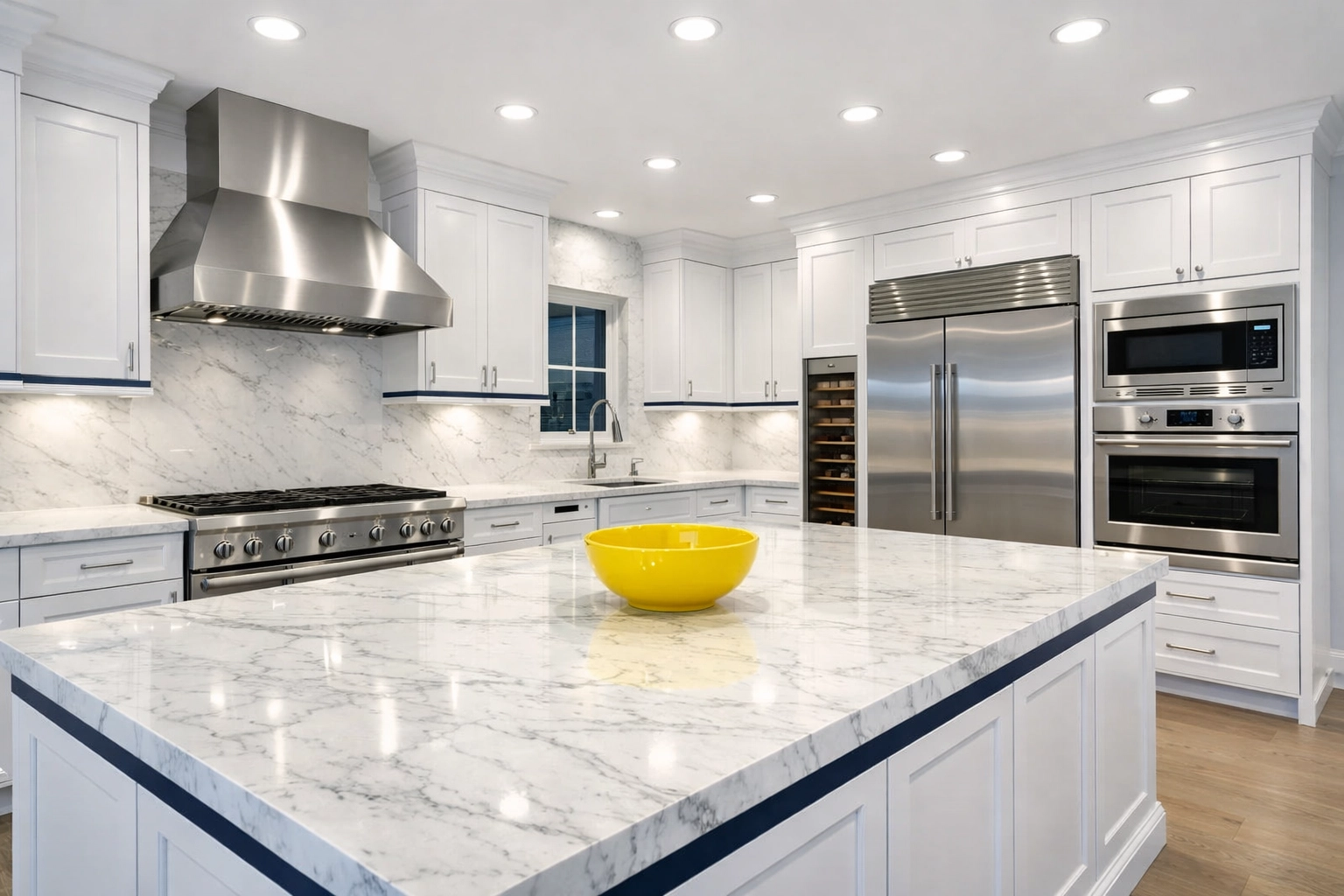 Spotless modern kitchen in Ashby MA sanitized for a stress-free move-in house cleaning experience.