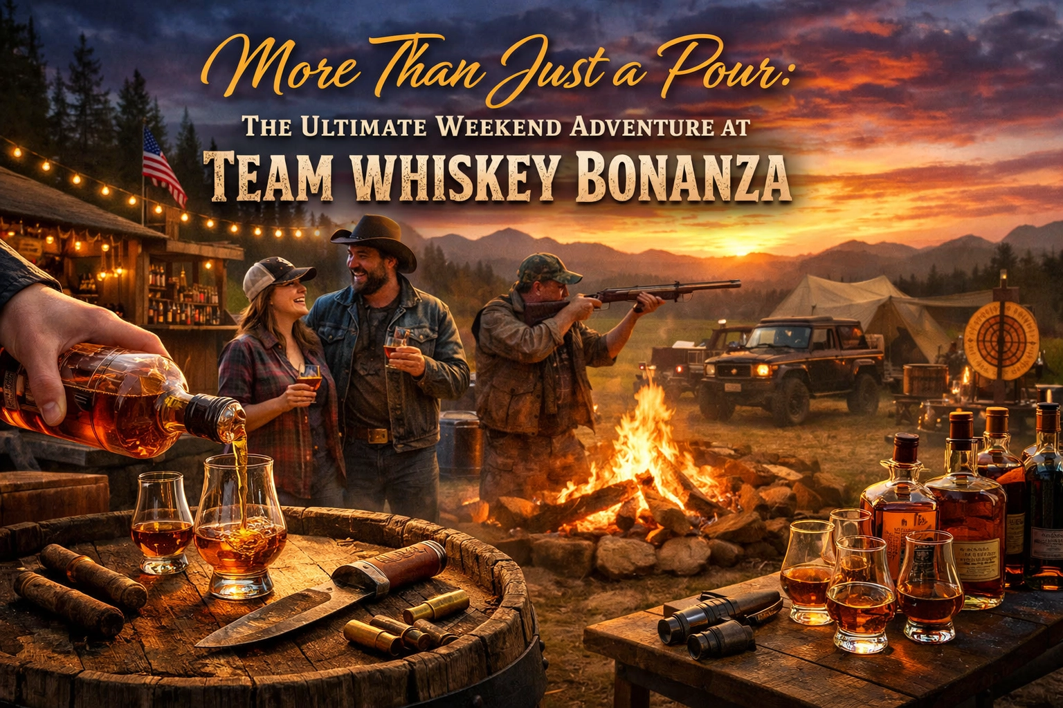 [HERO] More Than Just a Pour: The Ultimate Weekend Adventure at Team Whiskey Bonanza