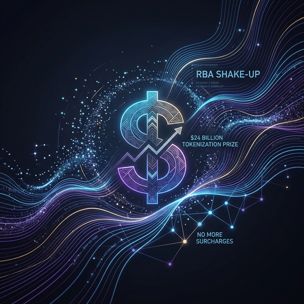 [HERO] RBA Shake-up: No More Surcharges and the $24 Billion Tokenization Prize