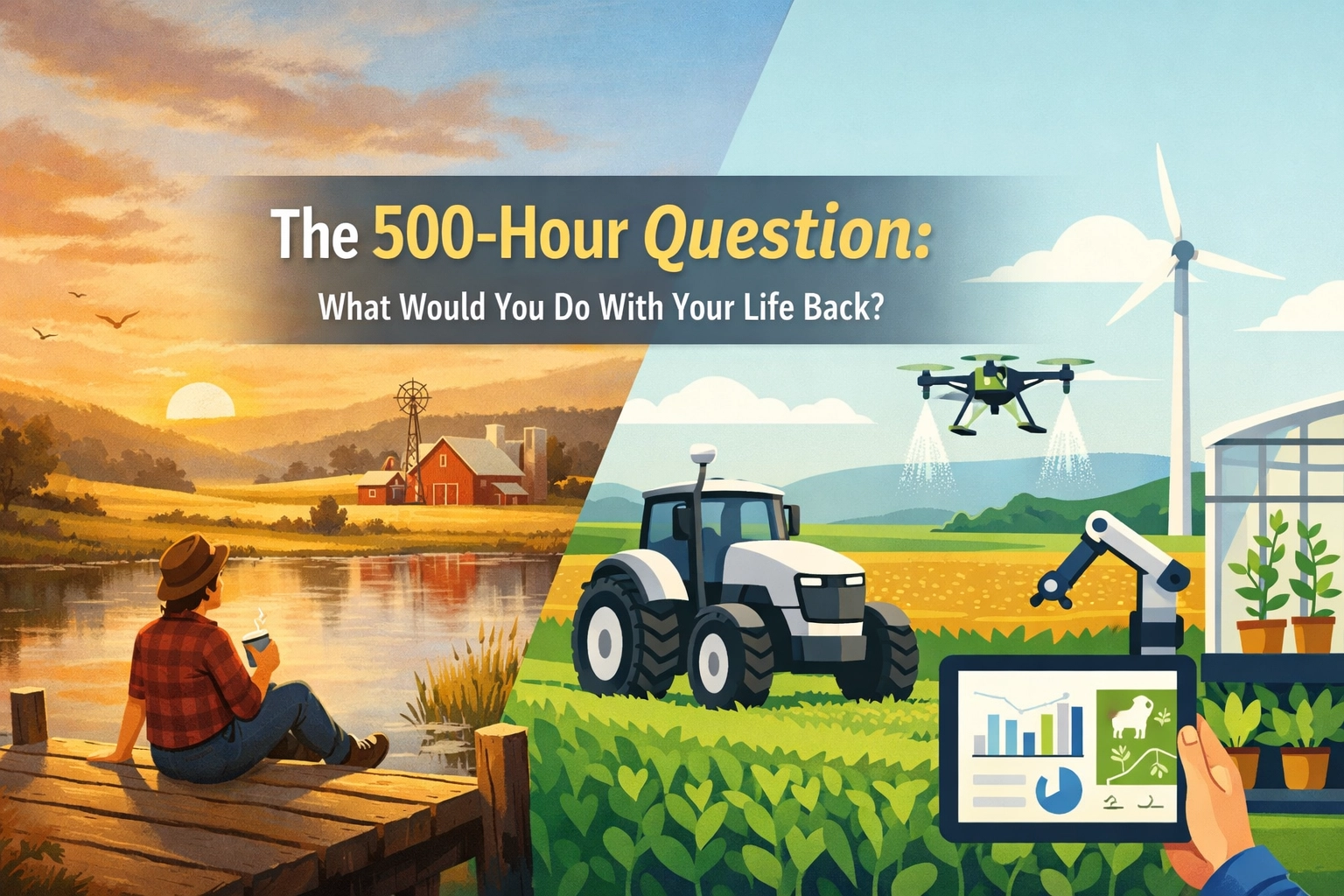 [HERO] The 500-Hour Question: What Would You Do With Your Life Back?