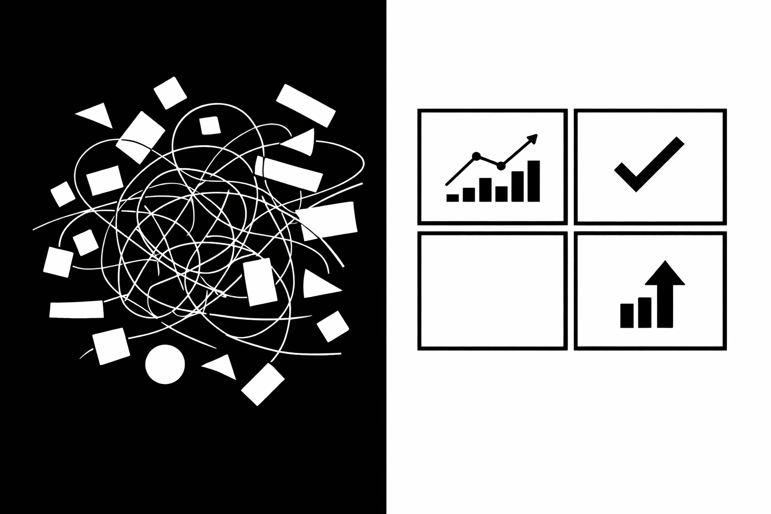 HVAC business transformation from disorganized data chaos to organized dashboard clarity