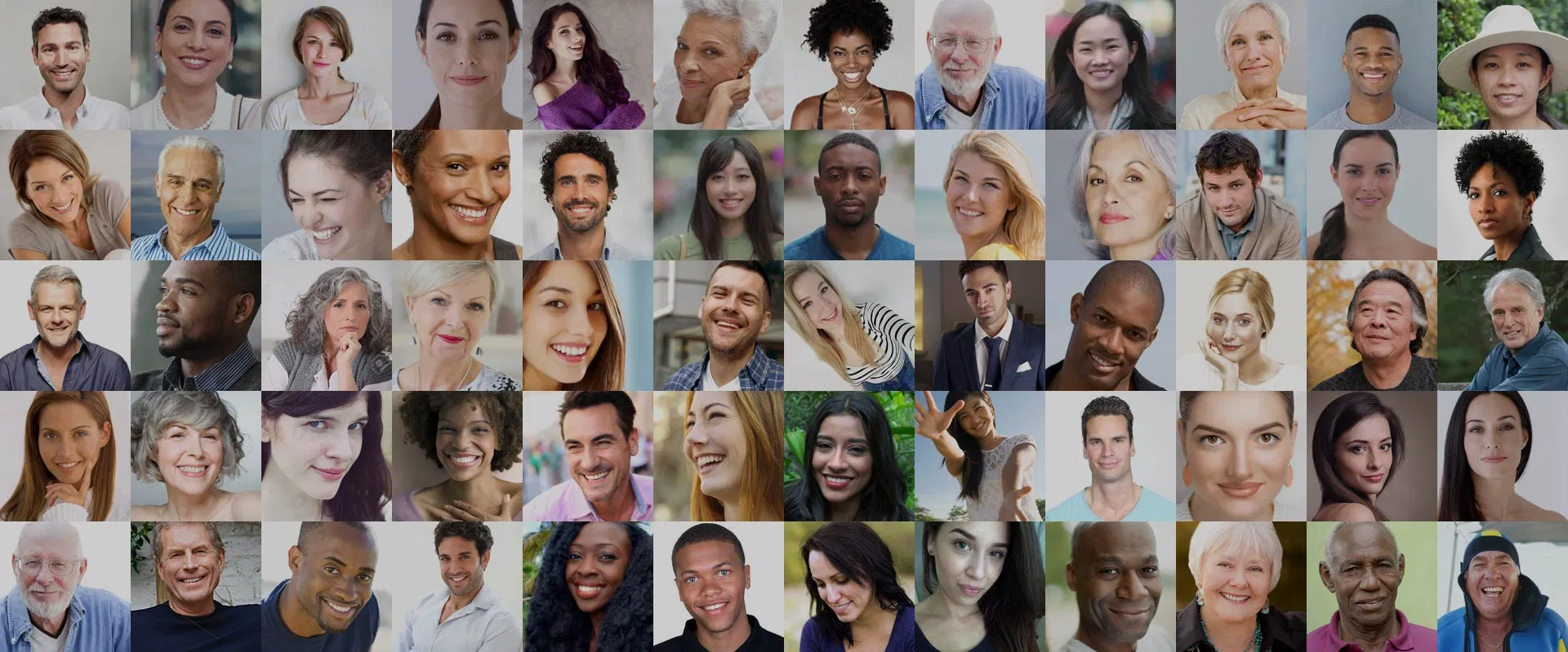 Diverse community of individuals seeking growth