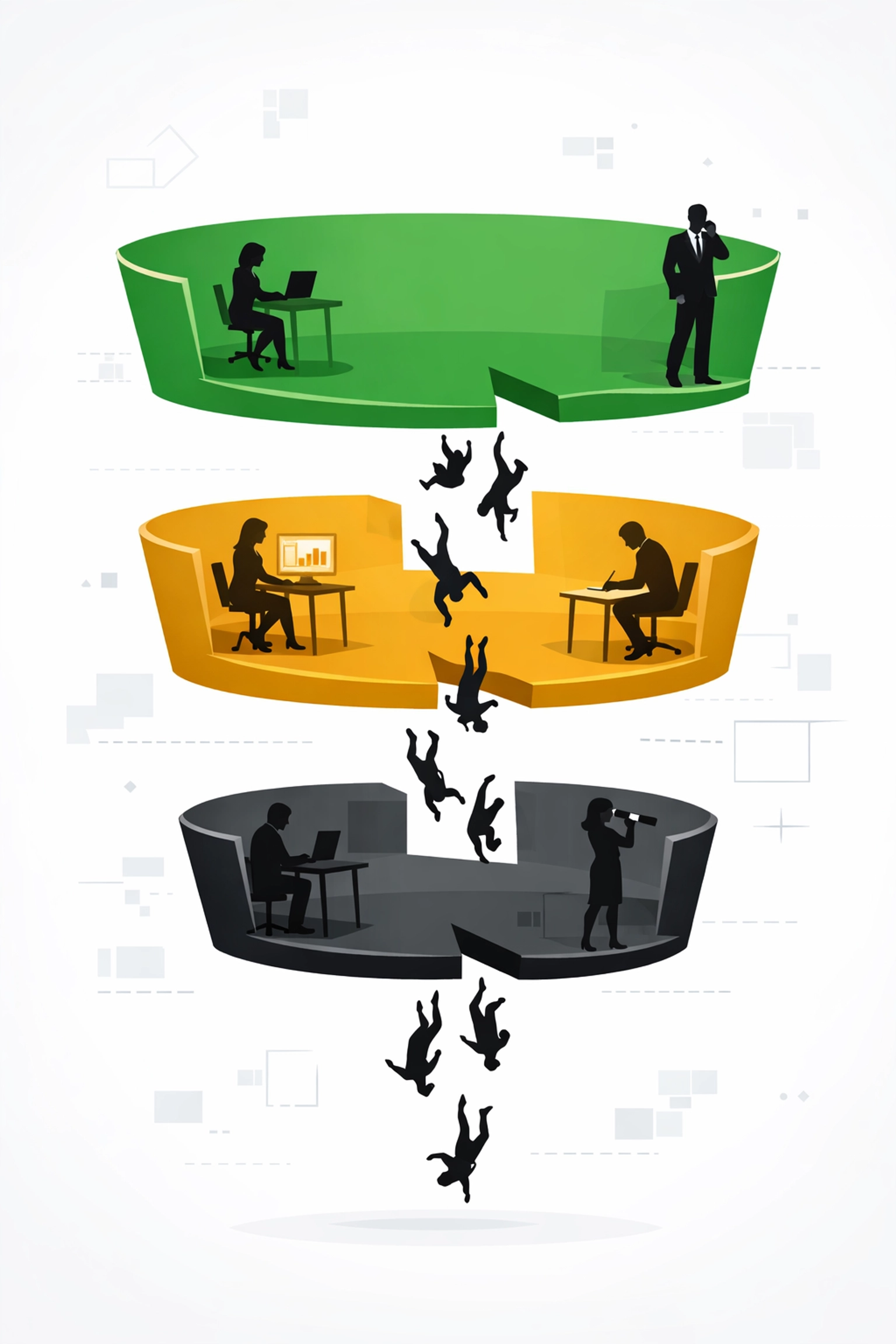 Fragmented vs Unified Funnel