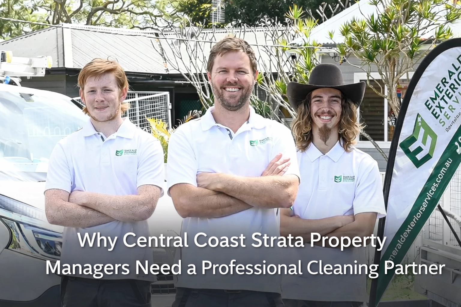 Professional strata exterior cleaning on the Central Coast for property managers