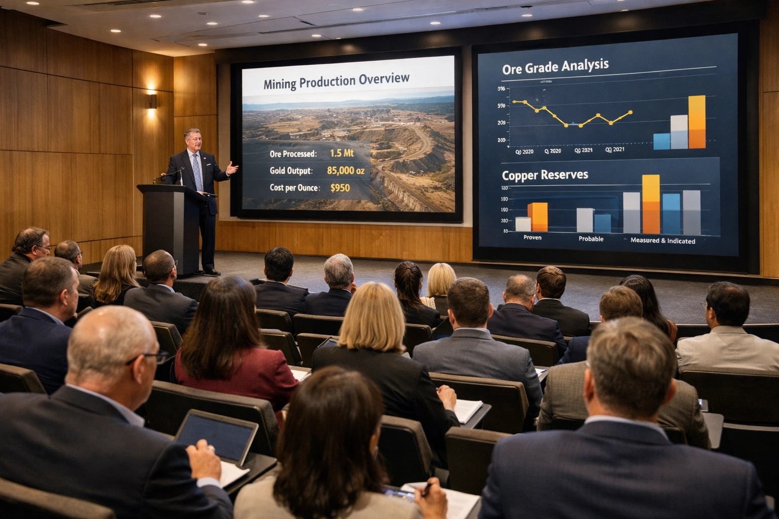 Mining Exhibitions 2026 Africa seminar with industry leaders and executives