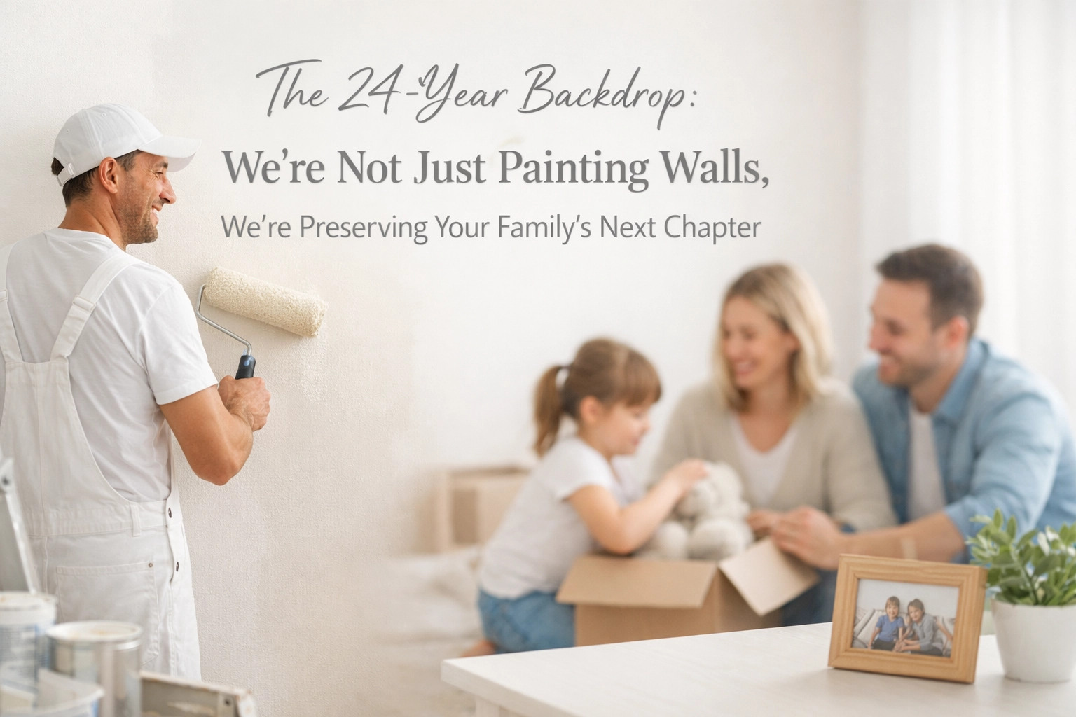 [HERO] The 24-Year Backdrop: We're Not Just Painting Walls, We're Preserving Your Family's Next Chapter