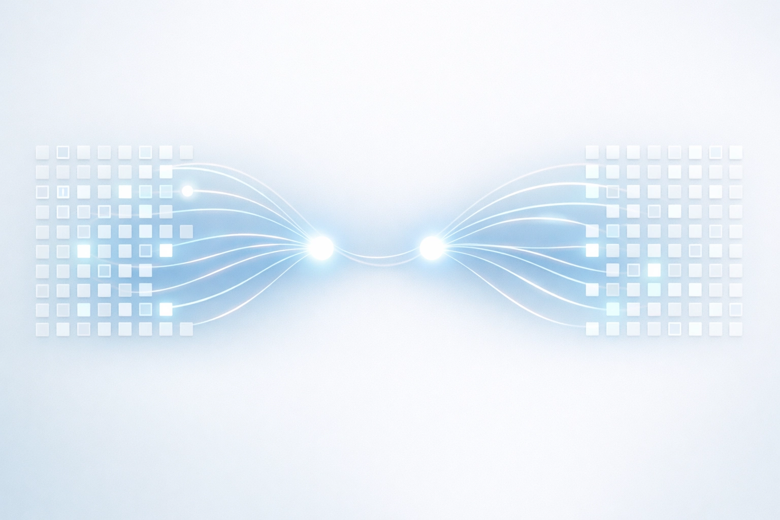 Secure intelligent matching network illustrating custom HIPAA-compliant data workflows for legal and accounting firms.