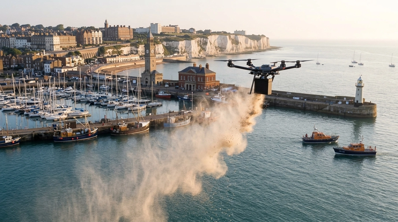 Scattering Ashes at Ramsgate Royal Harbour