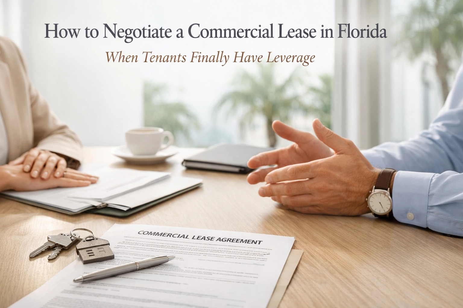 [HERO] How to Negotiate a Commercial Lease in Florida When Tenants Finally Have Leverage