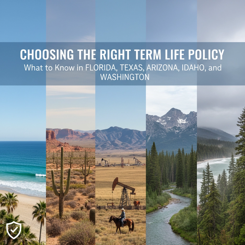 Choosing the Right Term Life Policy: What to Know in Florida, Texas, Arizona, Idaho, and Washington
