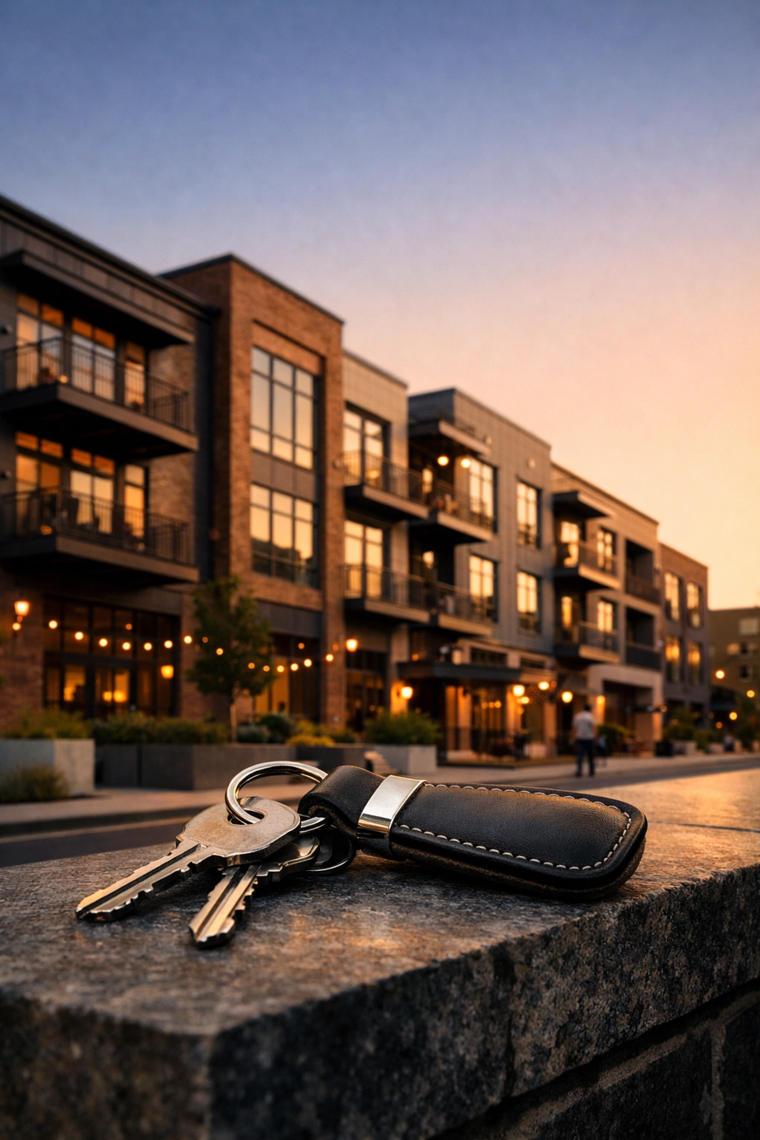 Keys for an Atlanta rental property showcasing professional property management services in the West End neighborhood.